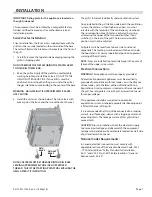 Preview for 7 page of Garland Master Xpress XE241L Installation, Operation And Maintenance Manual