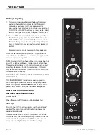 Preview for 8 page of Garland MASTER Installation And Operation Manual