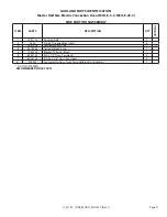 Preview for 11 page of Garland MCO-E-25-C Parts List