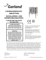 Предварительный просмотр 35 страницы Garland MCO-GD-10CE Original User Manual