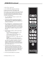 Preview for 15 page of Garland MCO-GS-10 Installation, Operation And Maintenance Manual