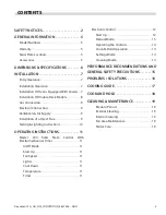 Preview for 3 page of Garland MCO-GS-10S Installation, Operation And Maintenance Manual