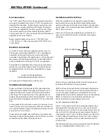 Предварительный просмотр 9 страницы Garland MCO-GS-10S Installation, Operation And Maintenance Manual