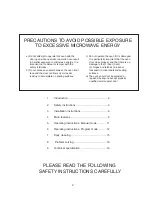 Preview for 2 page of Garland Mealstream 501 Installation And Operating Instructions Manual