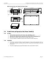 Предварительный просмотр 17 страницы Garland MO DU 10000-360 Installation, Operation And Maintenance Manual