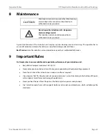 Предварительный просмотр 43 страницы Garland MO DU 10000-360 Installation, Operation And Maintenance Manual