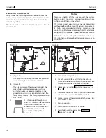 Предварительный просмотр 14 страницы Garland MO/WO 3500 Installation, Operation And Maintenance Manual