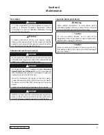 Preview for 31 page of Garland MO/WO 3500 Installation, Operation And Maintenance Manual