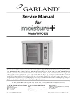 Предварительный просмотр 1 страницы Garland moisture+ MPOE5 Service Manual