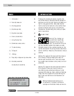 Preview for 34 page of Garland montana 10 Instruction Manual