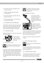 Предварительный просмотр 47 страницы Garland MONTANA 920 Instruction Manual