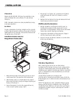 Preview for 6 page of Garland MRSC Installation And Operation Manual