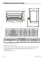 Preview for 4 page of Garland MSR16 Installation And Operation Manual