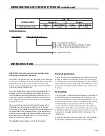 Preview for 5 page of Garland MSR16 Installation And Operation Manual