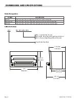 Preview for 4 page of Garland MSTSR16 Installation And Operation Manual