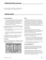 Preview for 7 page of Garland MSTSR16 Installation And Operation Manual