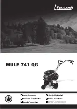 Preview for 1 page of Garland MULE 741 QG Instruction Manual