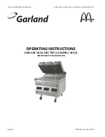 Предварительный просмотр 20 страницы Garland MWE3S Installation And Operation Manual