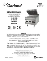 Preview for 1 page of Garland MWE3S Service Manual