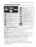 Preview for 19 page of Garland MWE3W Operating Instructions Manual