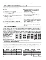 Preview for 22 page of Garland MWE3W Operating Instructions Manual