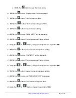 Preview for 2 page of Garland MWE3W Steps For Programming Grill Recovery Cleaning