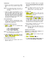 Preview for 19 page of Garland MWG-9501 Operation Manual