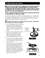 Preview for 11 page of Garland Ongard OG10 User Manual