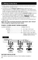 Предварительный просмотр 10 страницы Garland Ongard OG20 User Manual