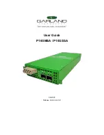 Garland P10GMSA User Manual preview