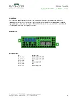 Предварительный просмотр 4 страницы Garland P10GMSA User Manual