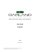 Garland P10GSFPA User Manual preview