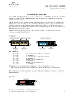 Garland P1G-BP Series Quick Start Manual preview