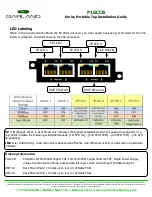 Предварительный просмотр 4 страницы Garland P1GCCB Installation Manual