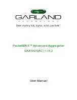 Preview for 1 page of Garland PacketMAX GAA10G10AC User Manual