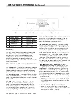 Предварительный просмотр 11 страницы Garland PASTA MAGIC Installation And Operation Manual