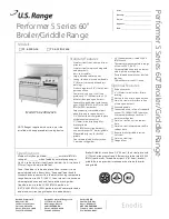 Preview for 1 page of Garland PS-6-24BG-26 Specifications