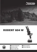 Garland RODENT 604 W Instruction Manual preview