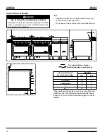 Preview for 12 page of Garland RTCS GME36-I14C Installation, Operation And Maintenance Manual