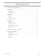 Preview for 3 page of Garland S18-F series Installation, Operating  & Service Instructions