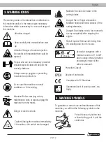 Предварительный просмотр 25 страницы Garland SCAR 112 E Instruction Manual