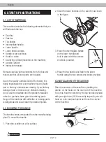 Предварительный просмотр 28 страницы Garland SCAR 322 E Instruction Manual