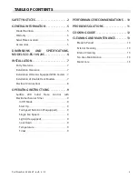 Preview for 3 page of Garland SCO-ES-20S Installation, Operation And Maintenance Manual