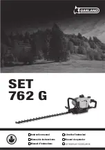 Garland SET 762 G Instruction Manual preview