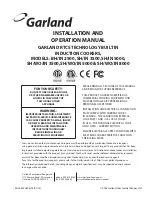 Garland SH/IN 5000 Operation Manual preview