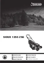 Garland SIOUX 1255 ZSG Instruction Manual preview