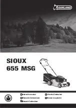 Preview for 1 page of Garland SIOUX 655 MSG Instruction Manual