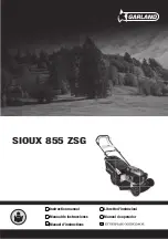 Garland SIOUX 855 ZSG Instruction Manual preview