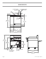 Preview for 4 page of Garland SRW286A Installation & Operating Instructions Manual