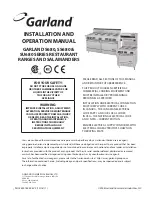 Предварительный просмотр 1 страницы Garland SS680 SERIES Installation And Operation Manual